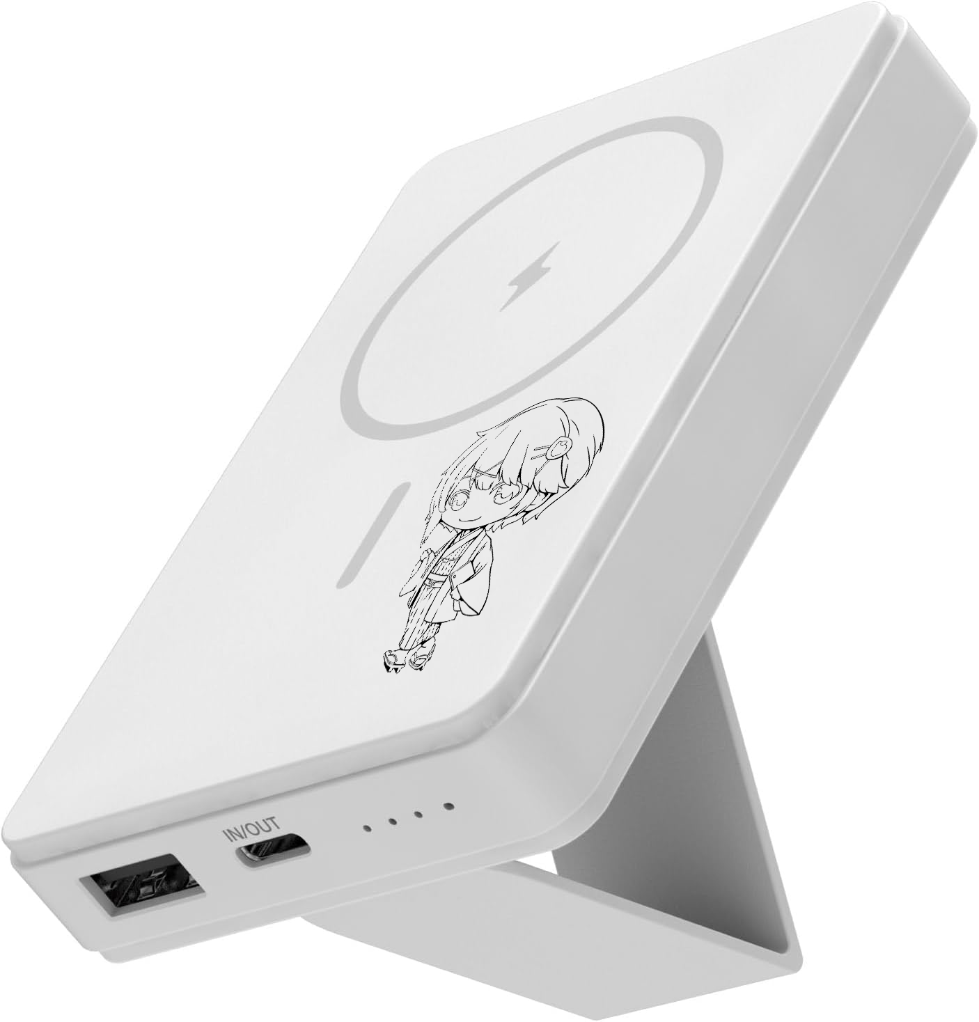 レーザー彫刻入り MagSafe対応 モバイルバッテリー